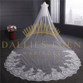 Dallies-Eden-Mariages  Voile de Mariée Voile de Mariée Princesse